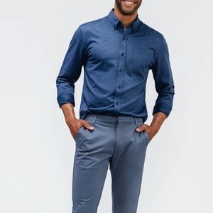 Mens Ministry of Supply Hybrid button down medium slim